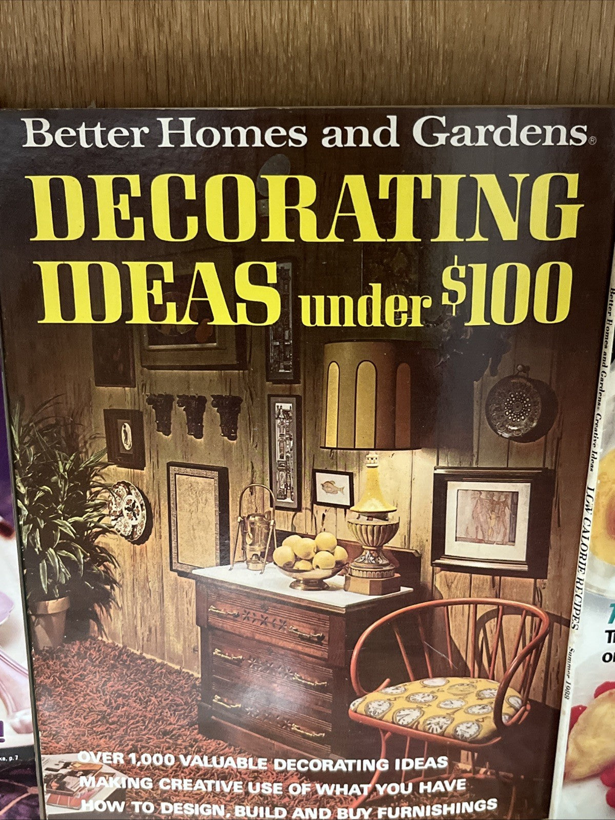 Vtg Lot of 7 Issues Better Homes and Gardens Magazines 1970s/80s Crafts Recipes