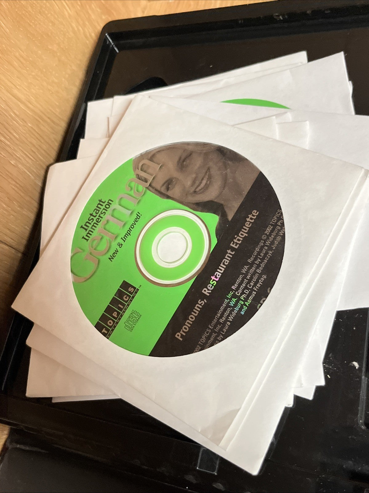 Instant Immersion German Lab 11 CD, A Workbook And Phrase Book