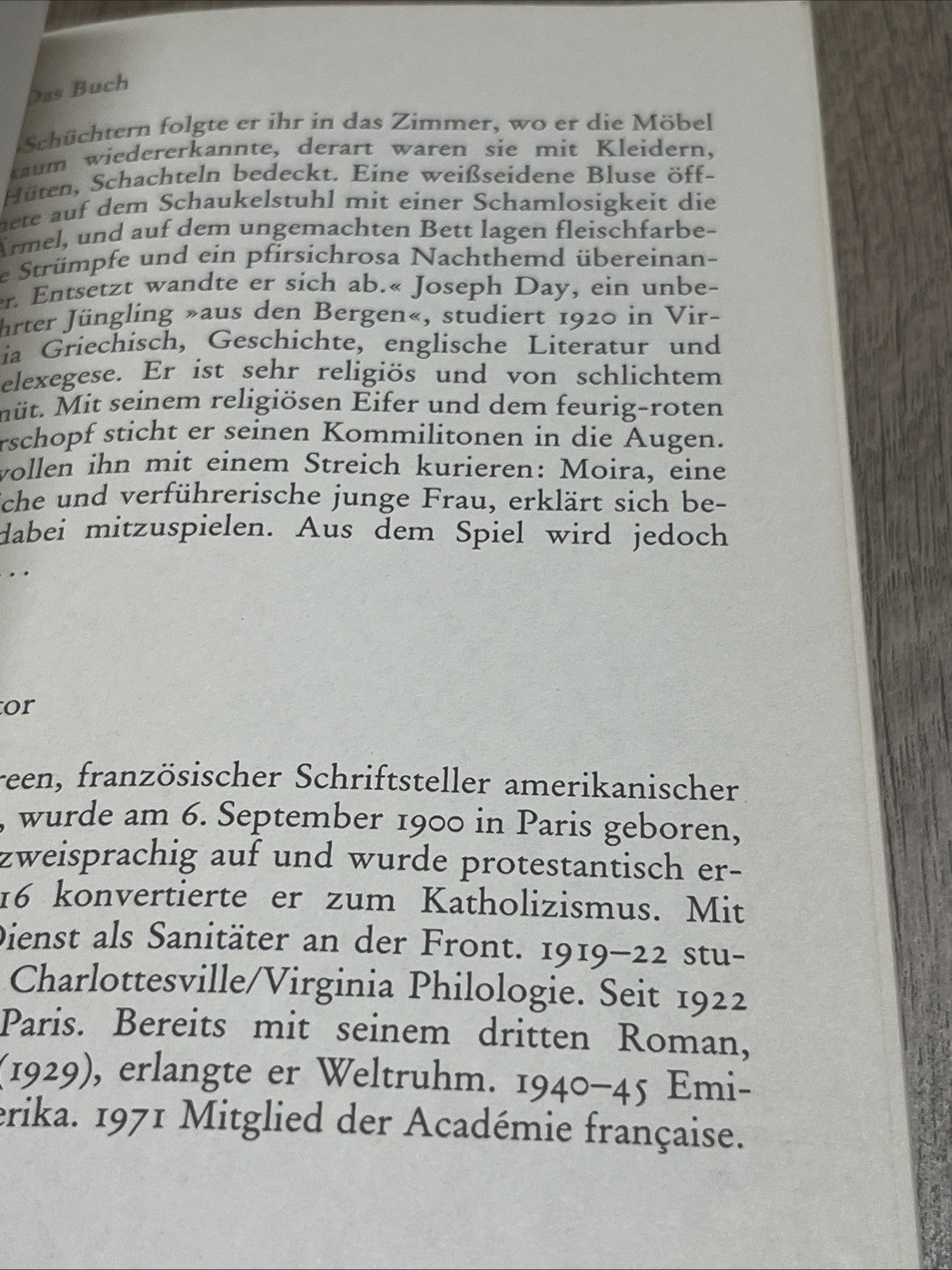 Moira (dtv Literatur) Green, Julien und Georg Goyert: