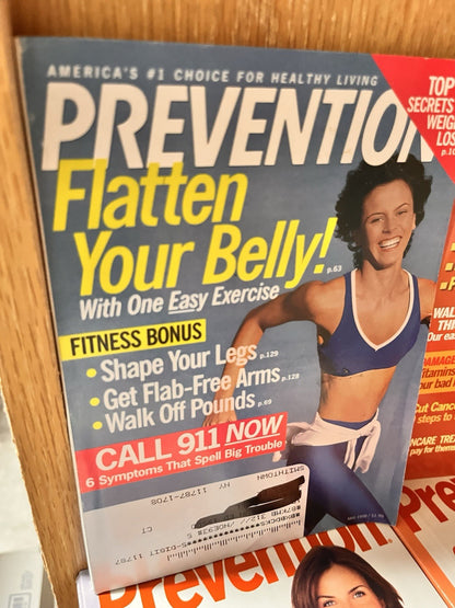 Lot Of Prevention Magazines (22) 1996,1998,2000,2003, 2004,2005,2006,2007