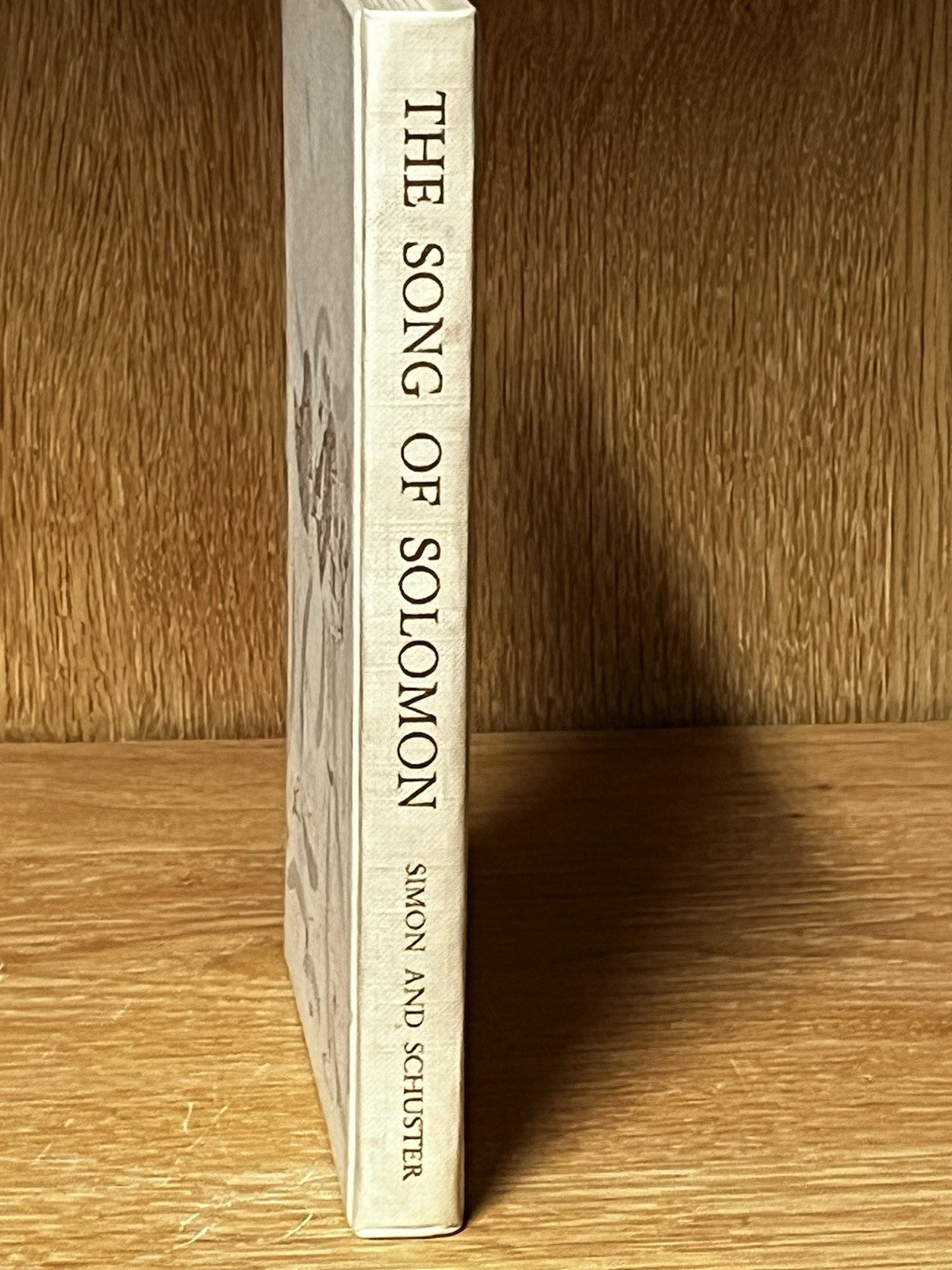 The songs of Solomon 1s Edition Simon And Schuster Illustrated,1st Eng Ed 1968