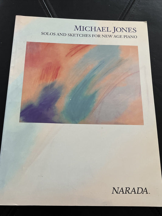 MICHAEL JONES: SOLOS AND SKETCHES FOR NEW AGE PIANO *Good Condition* 1991