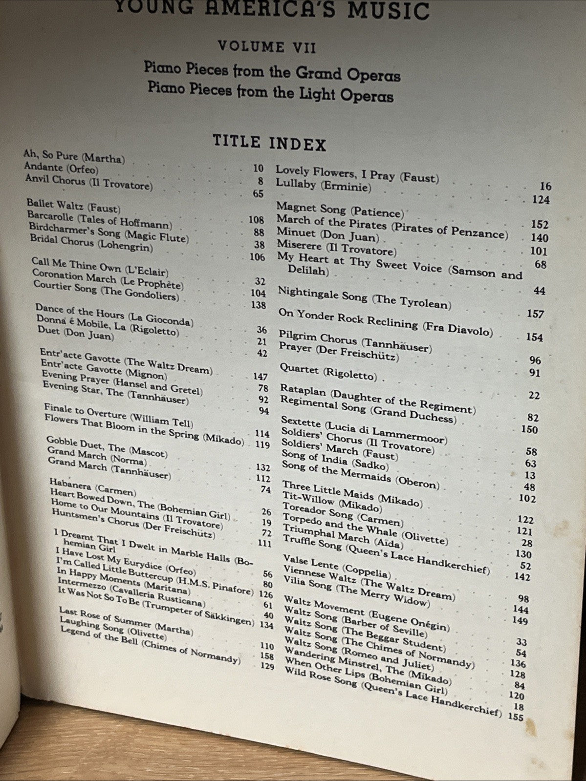 Young America's Music Vol II & V III Lot 2 Music Book Albert E Weir 1950