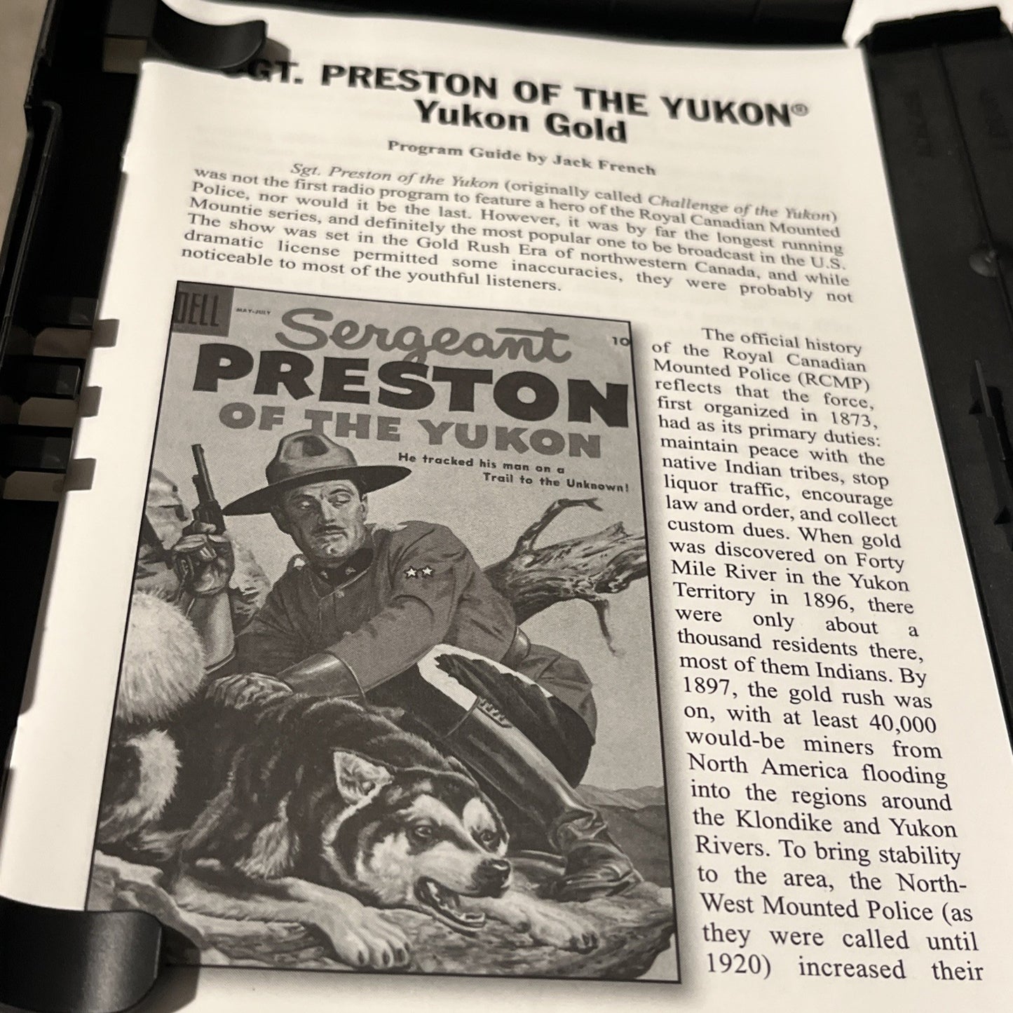 Sergeant Preston of the Yukon Klondike Gold 6 CD’s Radio Spirits