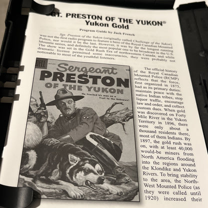 Sergeant Preston of the Yukon Klondike Gold 6 CD’s Radio Spirits