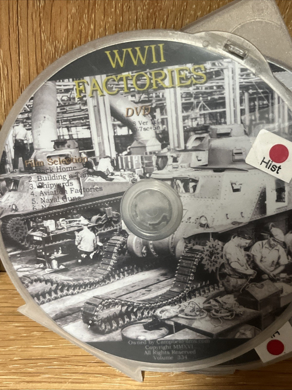 WW2 DVD’s Set of 5 - Bomber Factory | Airborne Gliders 82ns & 101st / XB-70 Volk