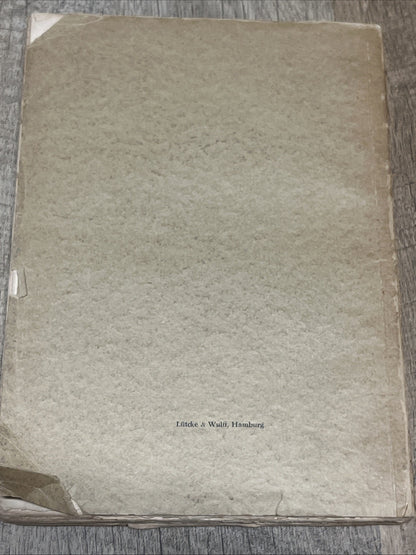 Lessing und Hamburg Festgabe Zur Zweihundertjahrfeier Erstausgabe 1729-1929
