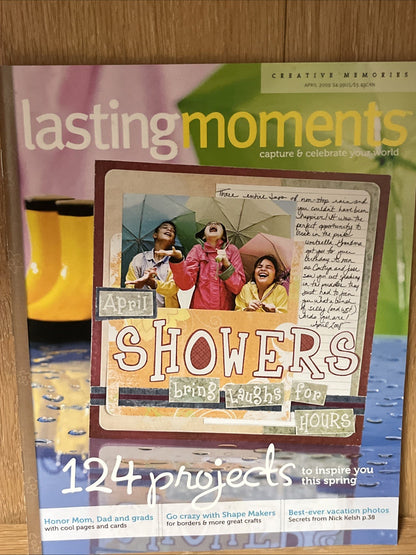 Lot of 4 Lasting Moments Magazine 2006/2008/2009/Feb/April/Jun