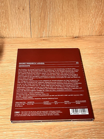 G.F. Händel "Ariodante". Zweitausendeins Edition Musik 02. (DVD)