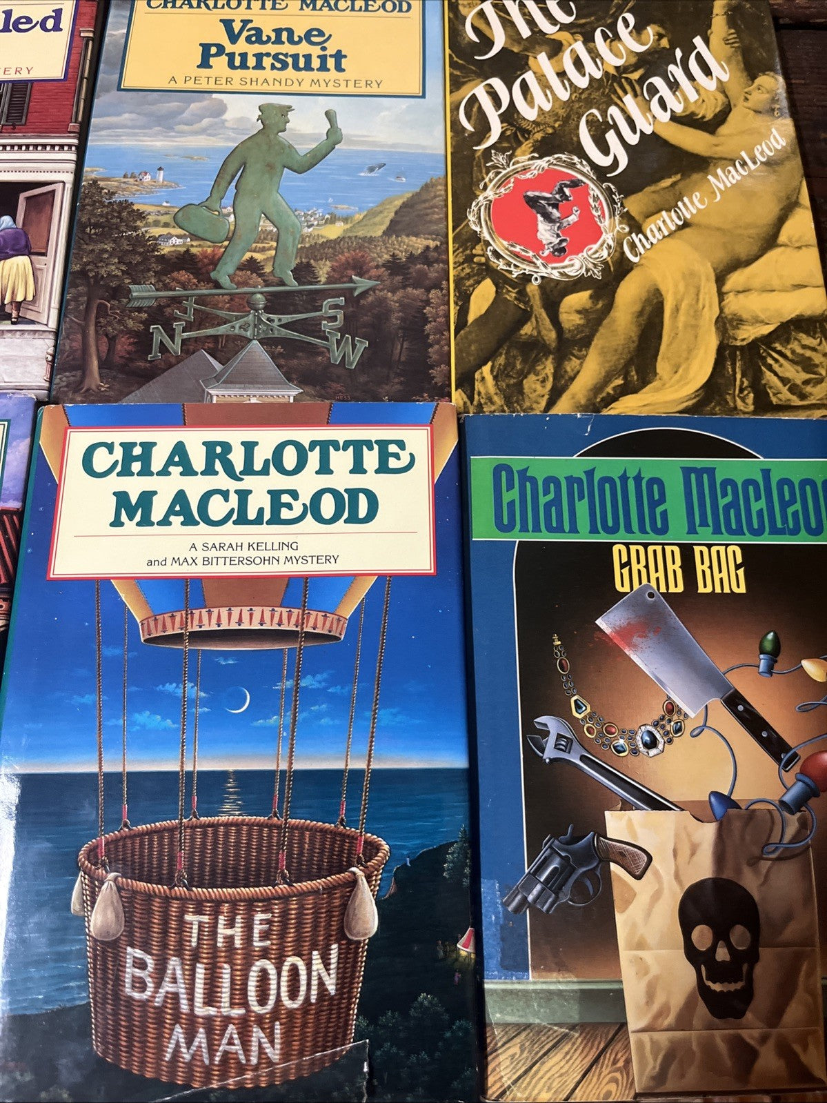 charlotte macleod lot Mystery Novels,12 Hardcover Book Lot