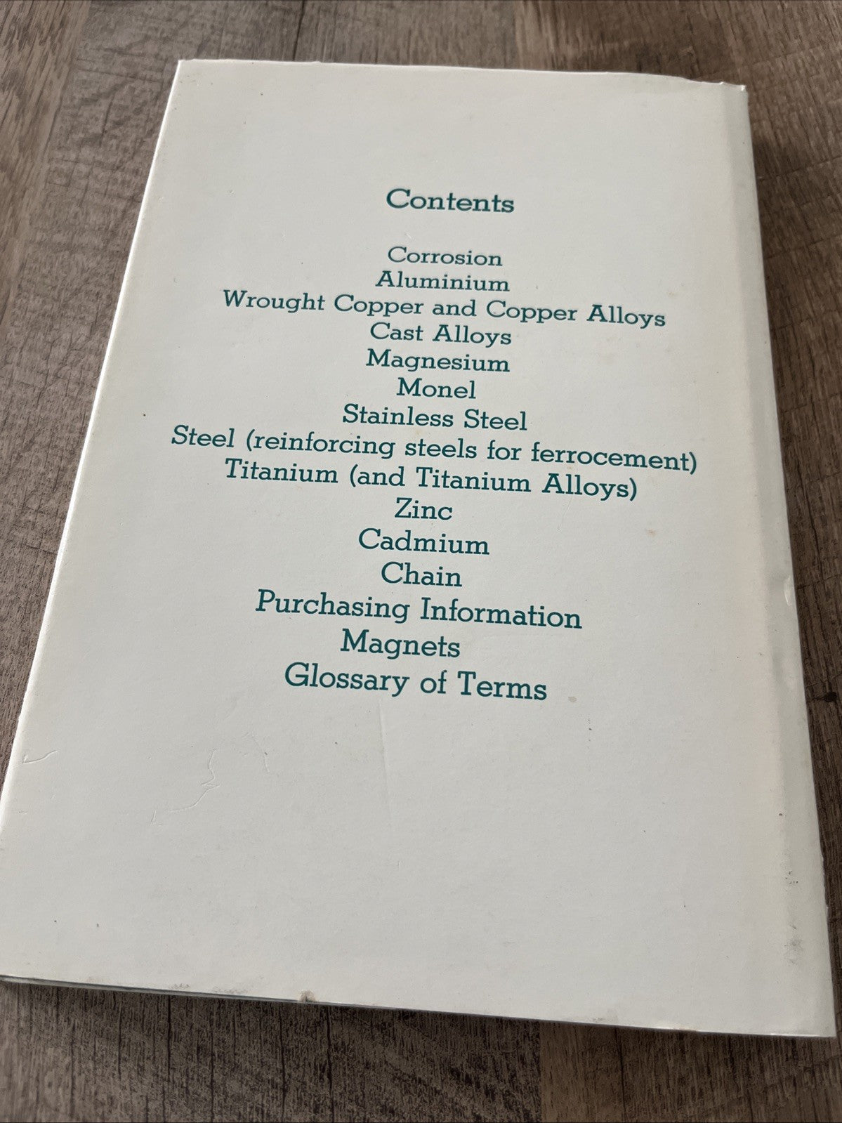 Vintage Marine Metals Manual: A Handbook For Boatmen, Builders & Dealers 1st Ed