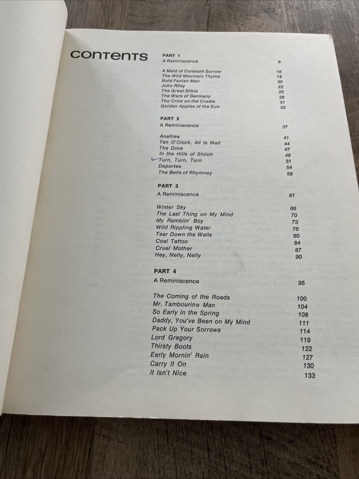 The Judy Collins Songbook Softcover  1973 9th Edition