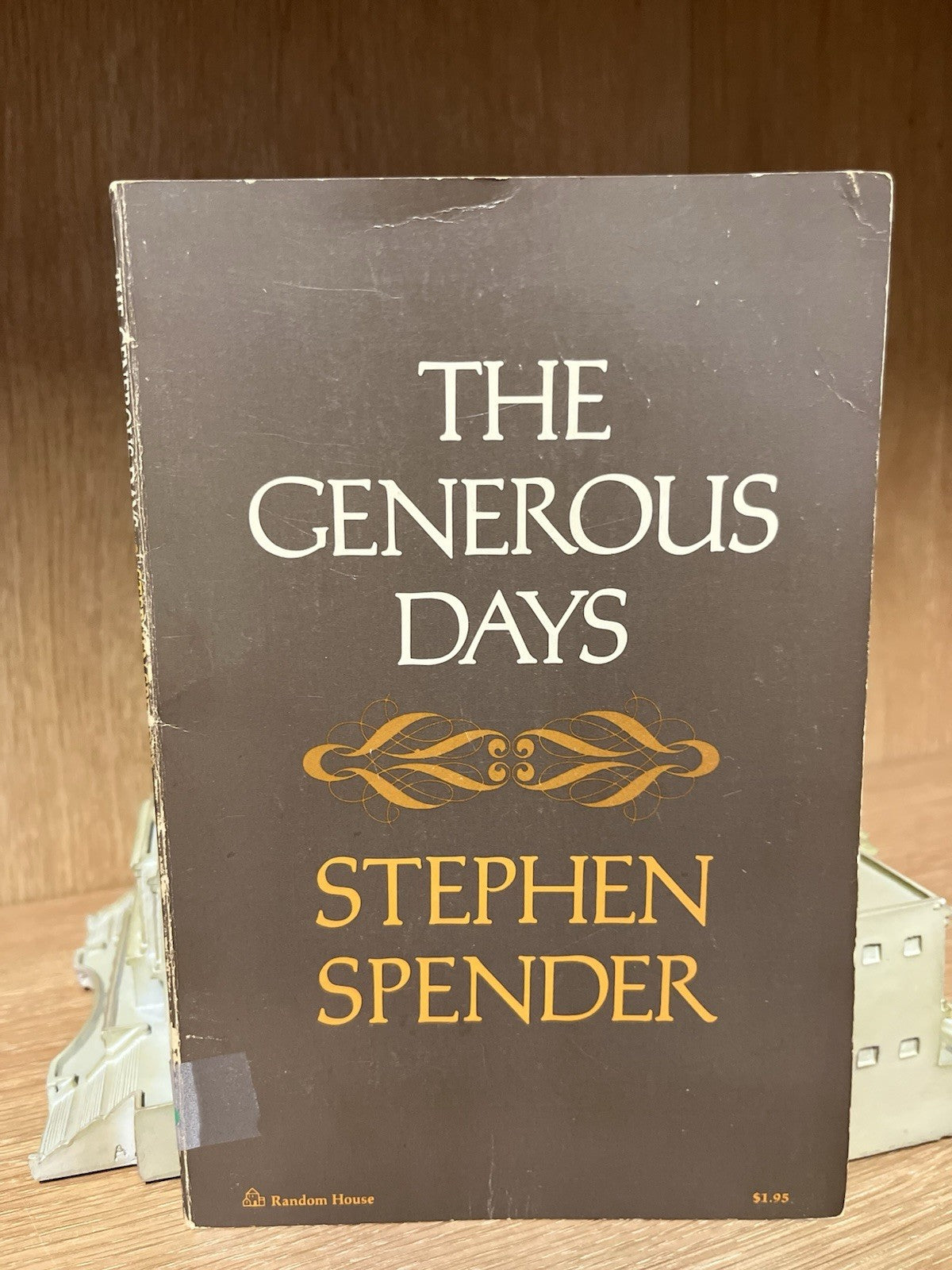 The Generous Days by Stephen Spender First 1st Edition VG PB 1971