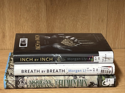 Morgan Llywelyn LOT of 3 1st Edition Hardcover Books