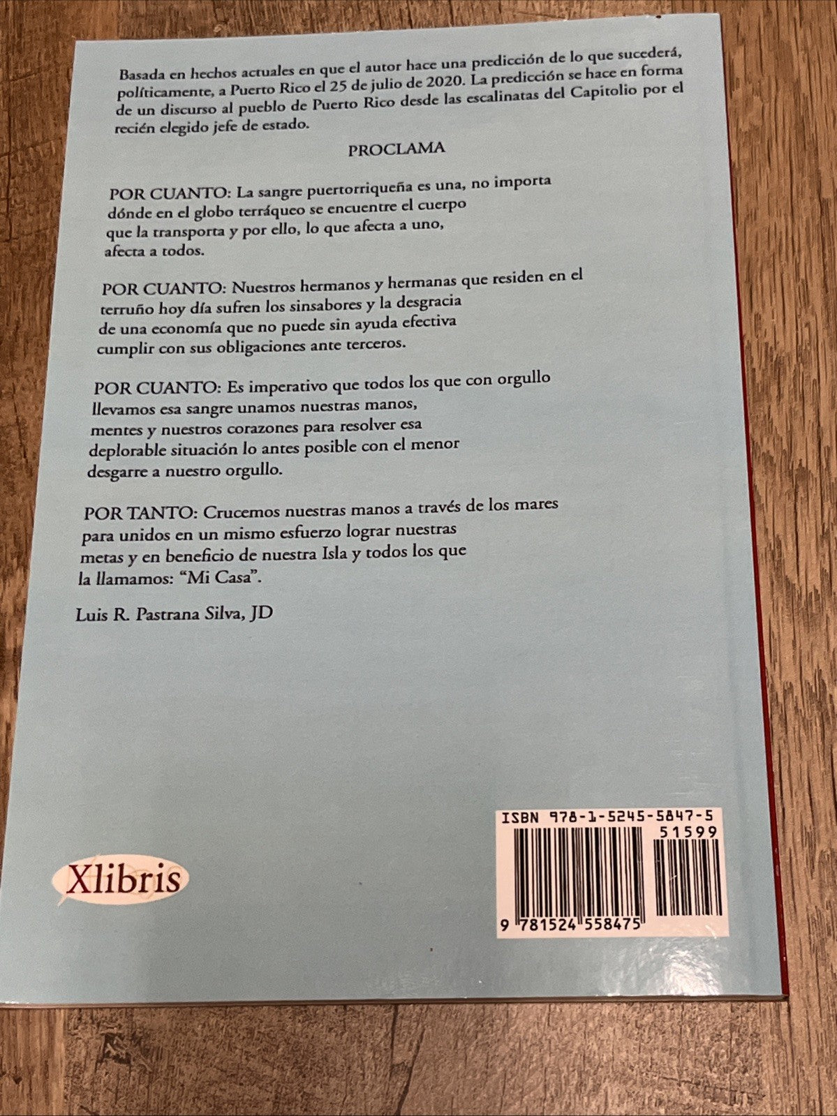 El Discurso by Luis R. Pastrana Silva (Spanish) Paperback Book