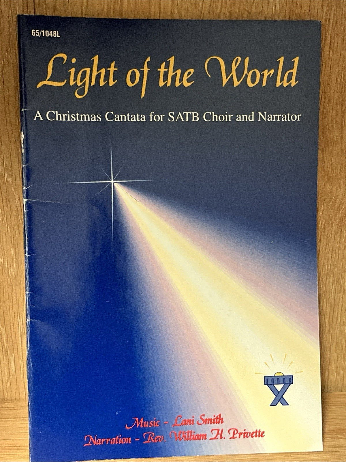 Lot of 4 Light of the World - A Christmas Cantata For SATB Choir..Songbook