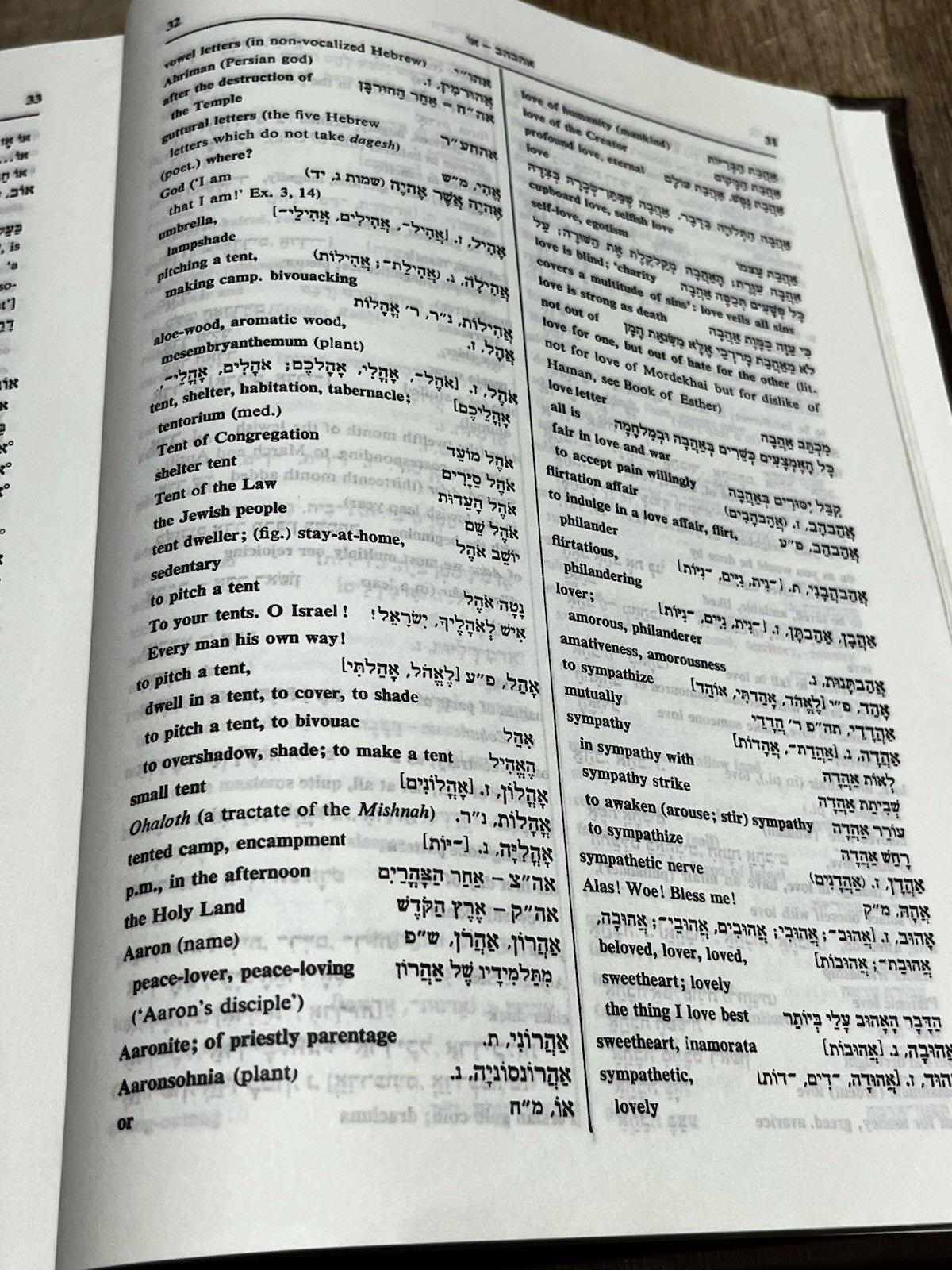 The Complete English-Hebrew Dictionary מילוןעברי-אנולישלם Reuben Alcalay