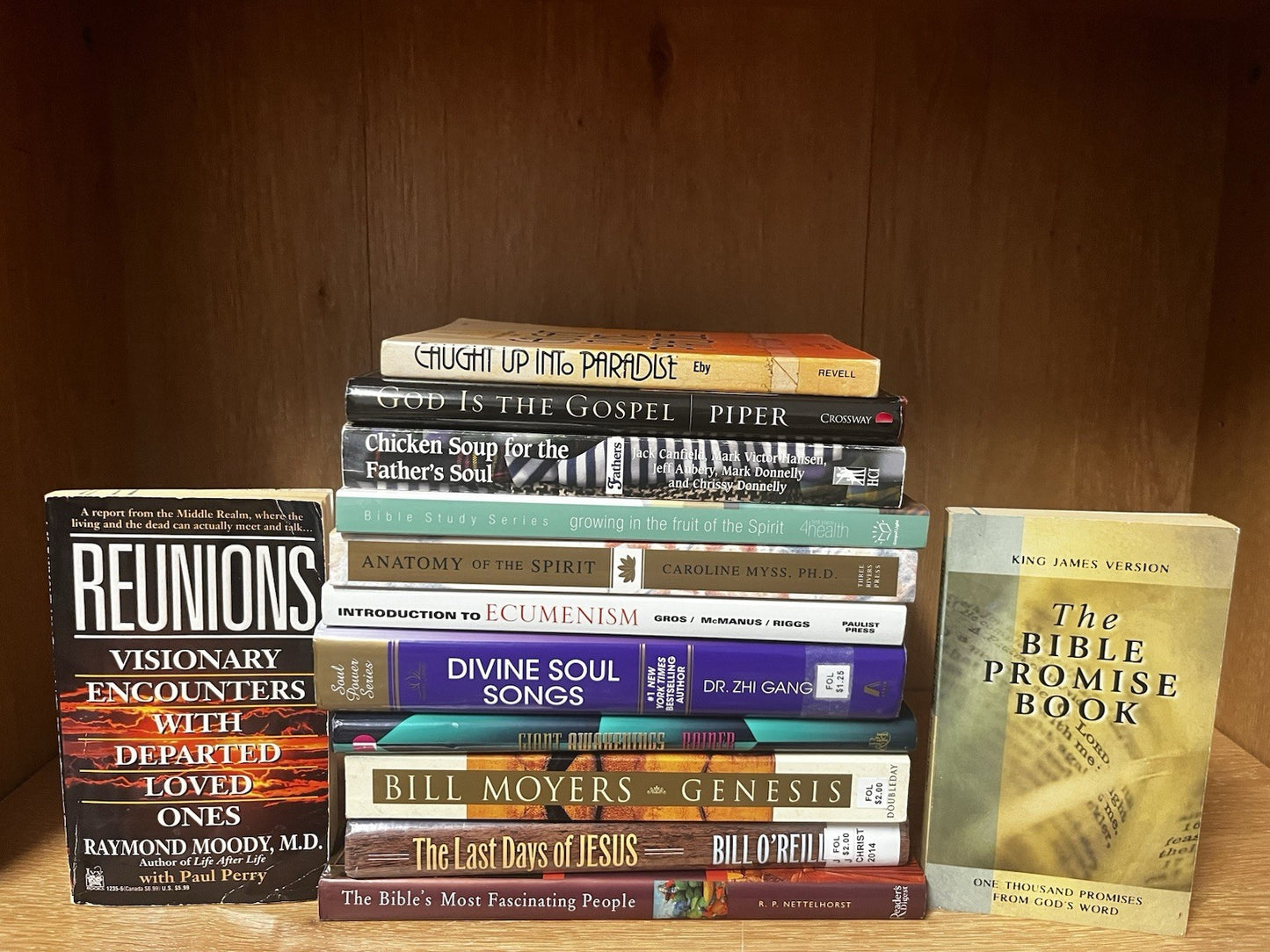 Christian Used Book Lot 13lbs Random Mixed Religion Book