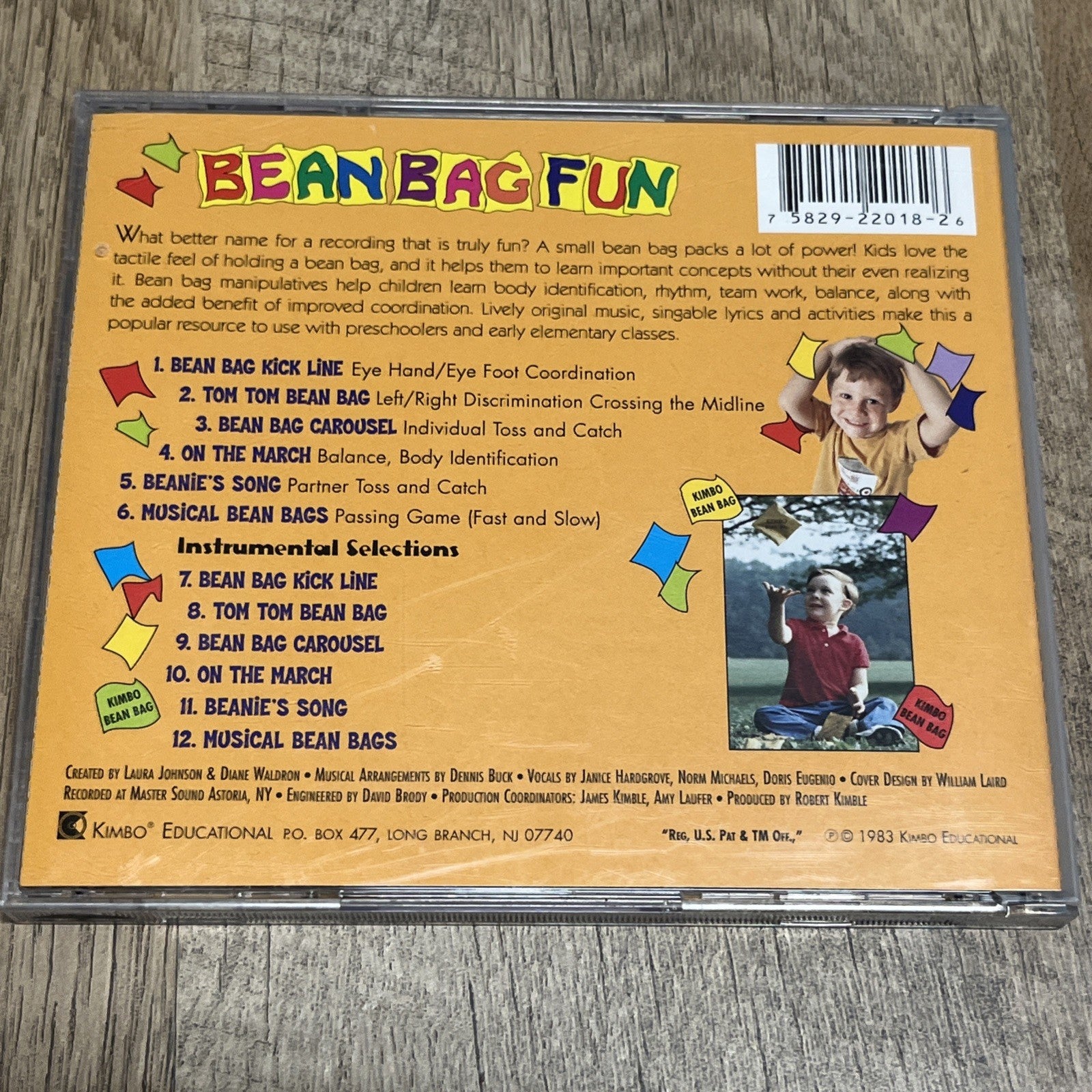 Bean Bag Fun - Audio CD By Kimbo - 1980s