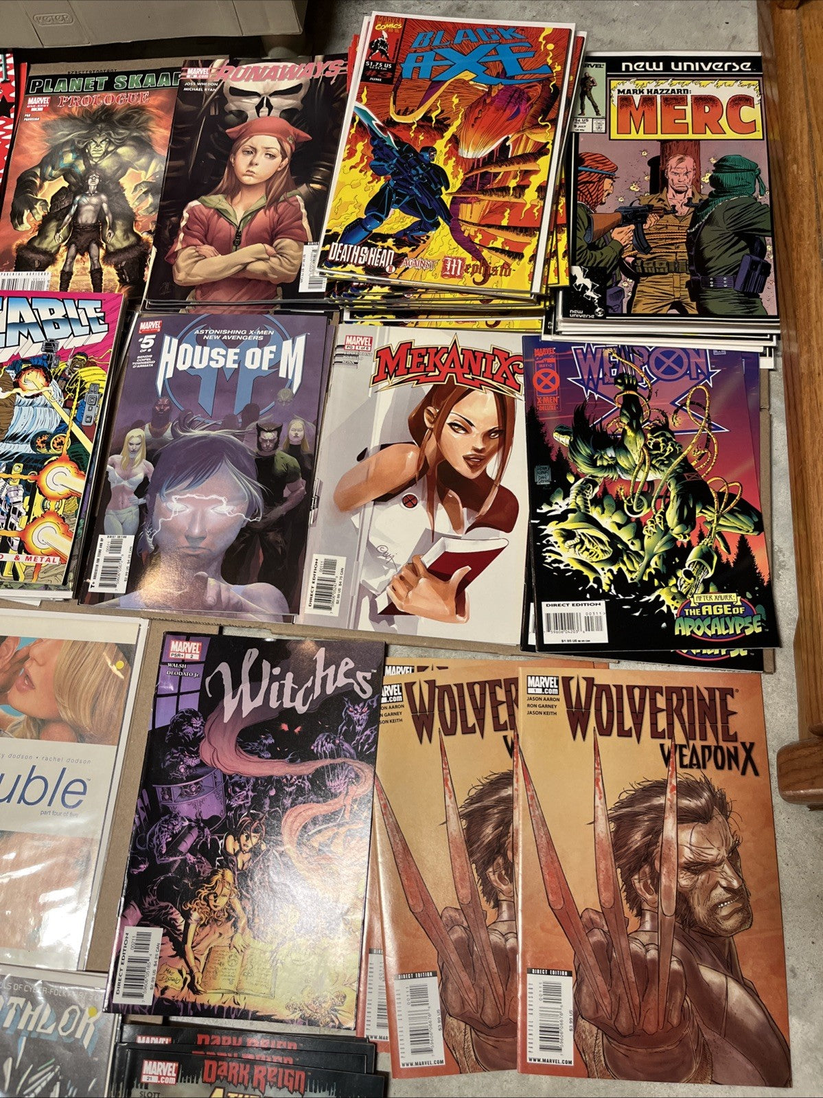 Comic Book Mystery Lot 32 Mixed Marvel No Dupli Bulk Mixed Marvel Comic Book