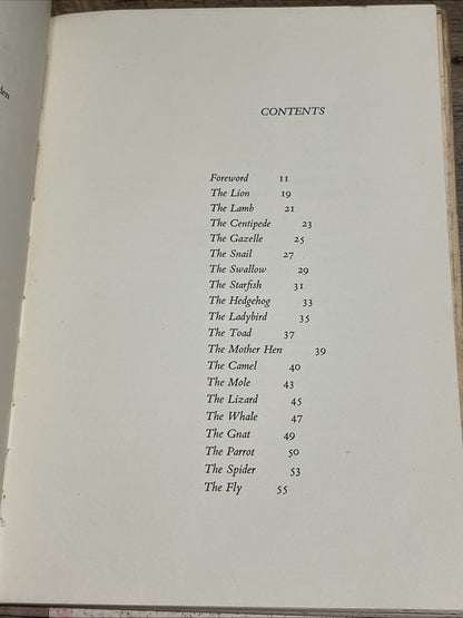 Creatures' Choir by Rumer Godden and Carmen Bernos De Gasztold First US Edition