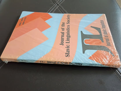 Journal of Slavic Linguistics  Society **NEW**