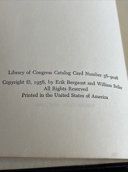 SATELLITE! **1ST EDITION** by Eric Bergaust & William Beller (Intro. by Oberth)