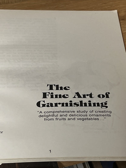 vintage magazine ads lot Canning, Pickling & Preserving/ Fine Arts of Garnishing