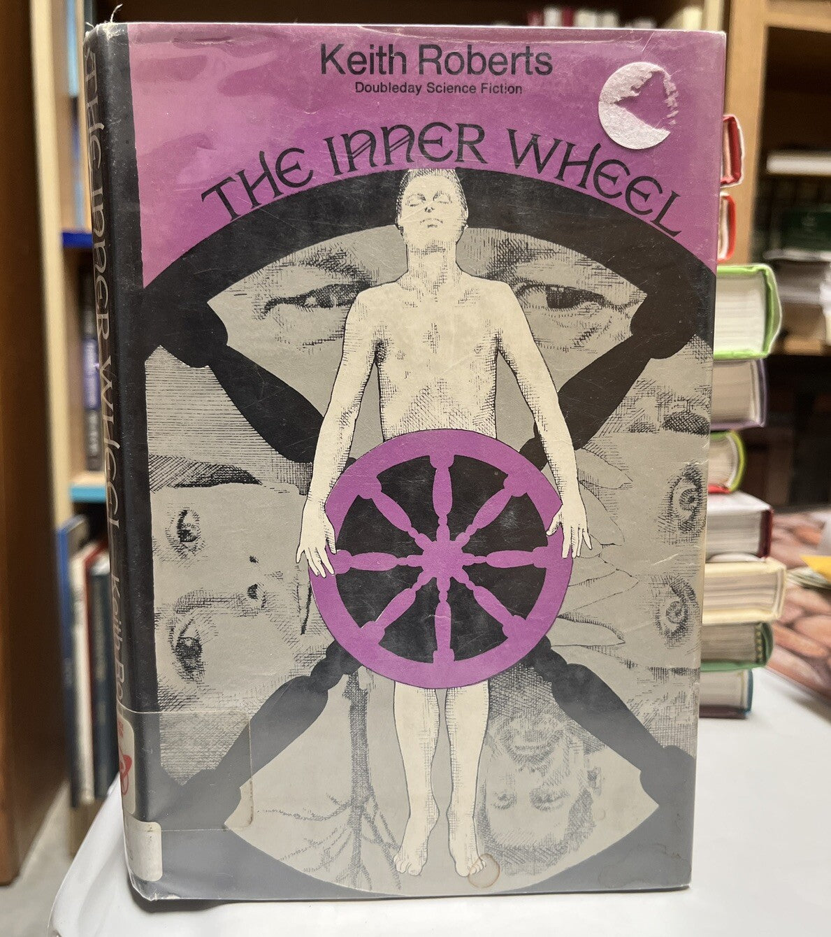 Keith Roberts - THE INNER WHEEL, Doubleday 1970 First Edition, HC/DJ Ex-Lib.