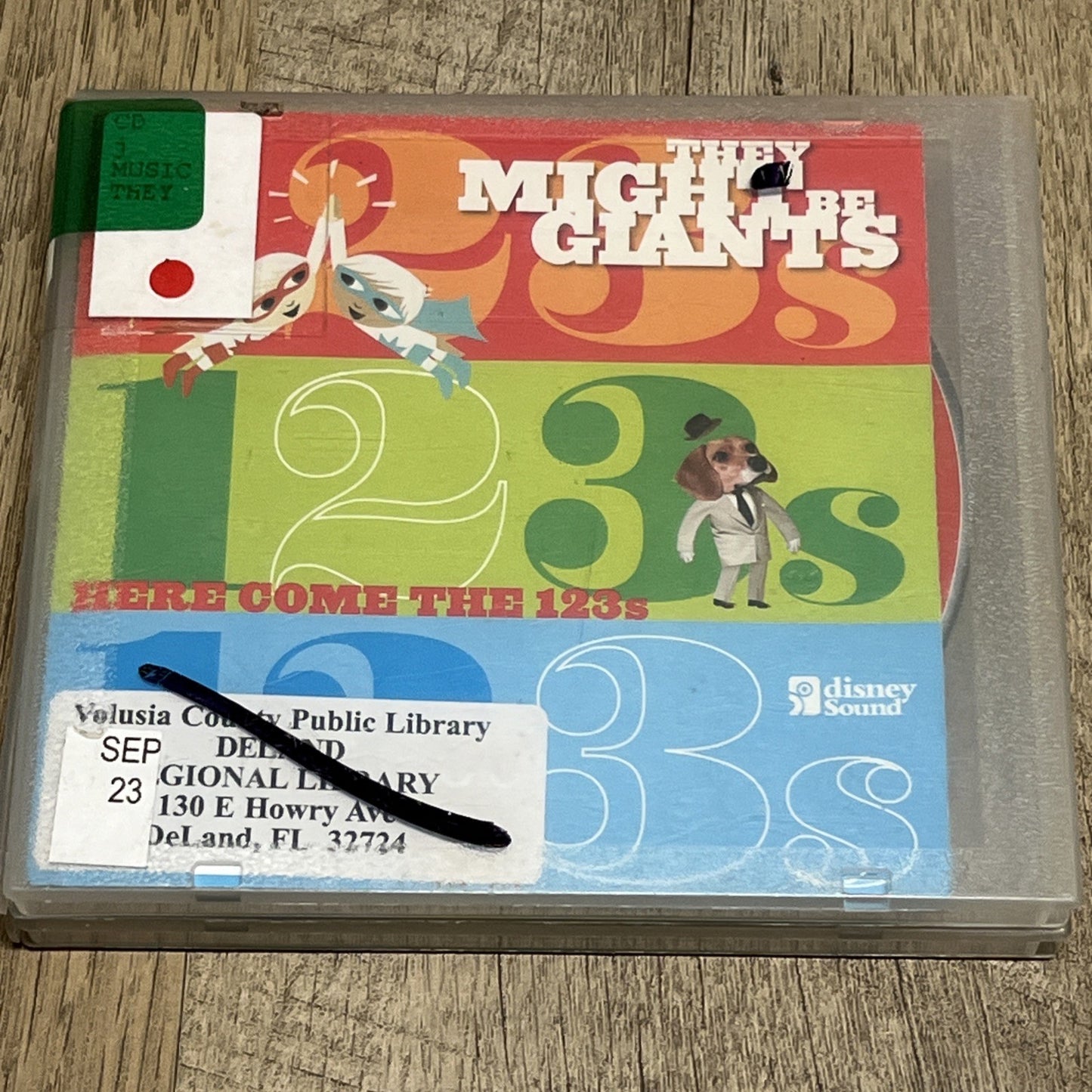 THEY MIGHT BE GIANTS    HERE COME THE 123'S   CD/DVD