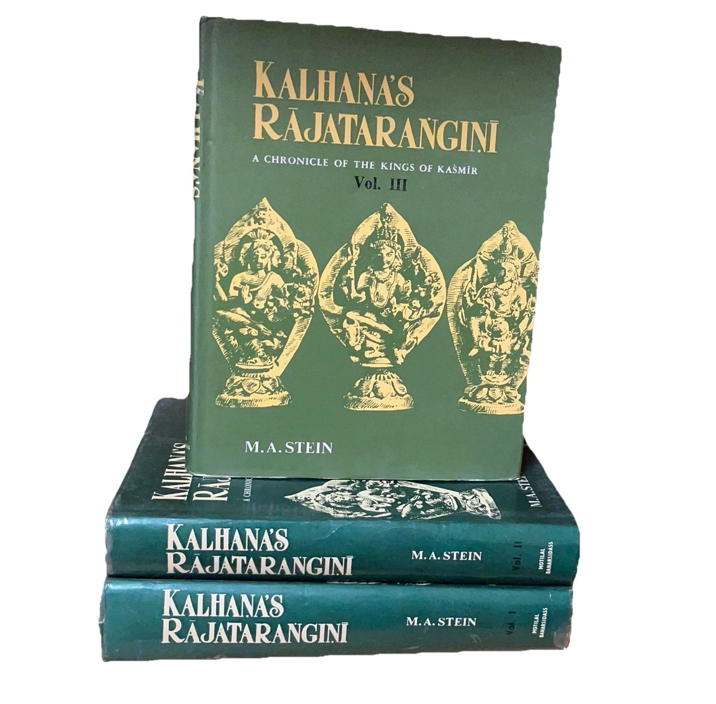 KALHANAS RAJATARANGINIA CHRONICLE OF THE KINGS OF KAŠMIR Volumes 1-3 Sets