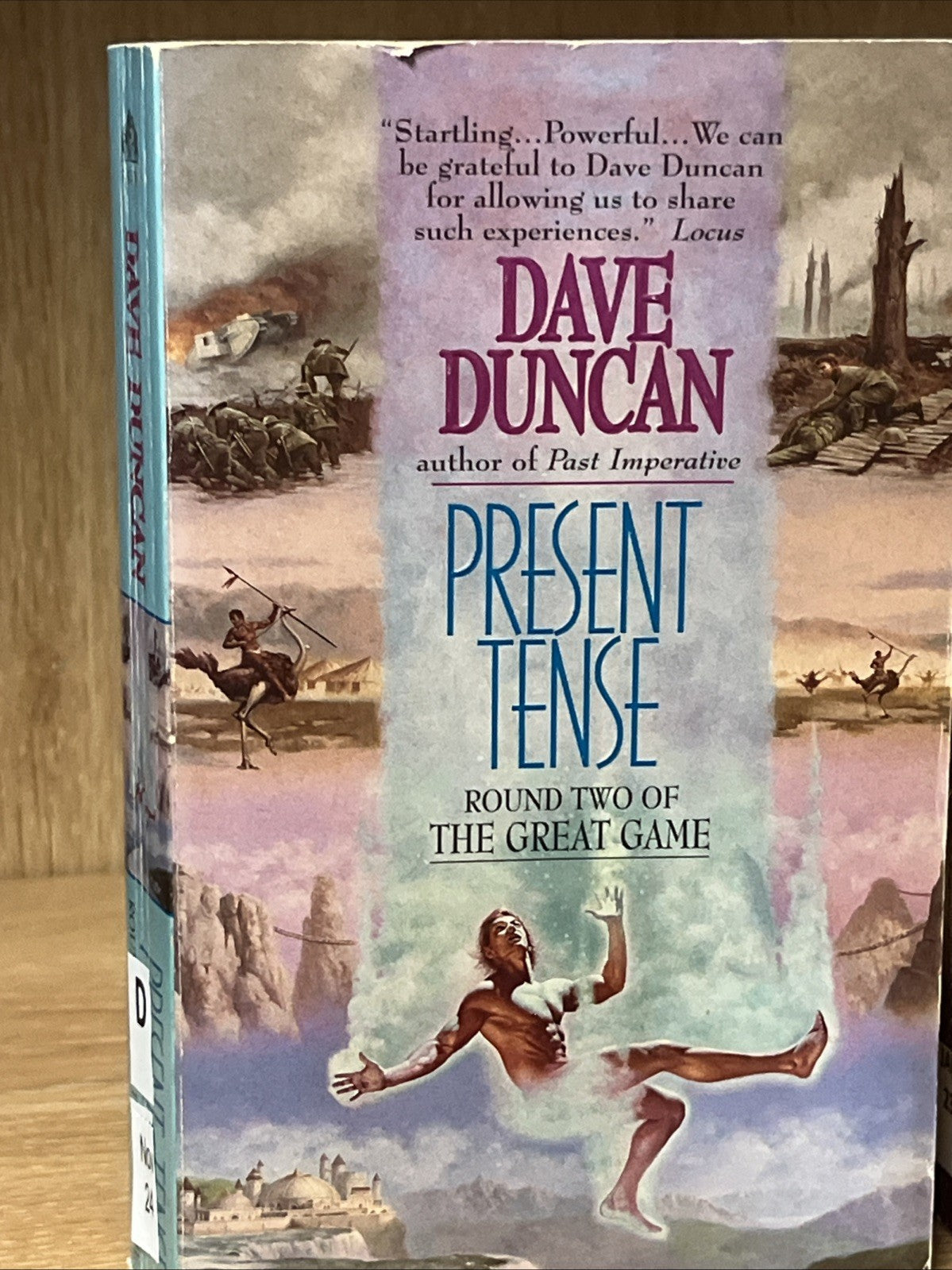 Dave Duncan Lot of 2 Present Tense $ Past Imperative Round 1 & 2 Of Great Game