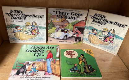 Lynn Johnston For Better or Worse Books Lot of 5