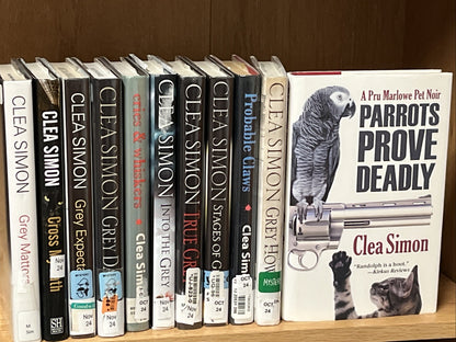 Clea Simon Book Lot 11 Series - Dulcie Schwartz Feline, A Theda Krakow Mystery..