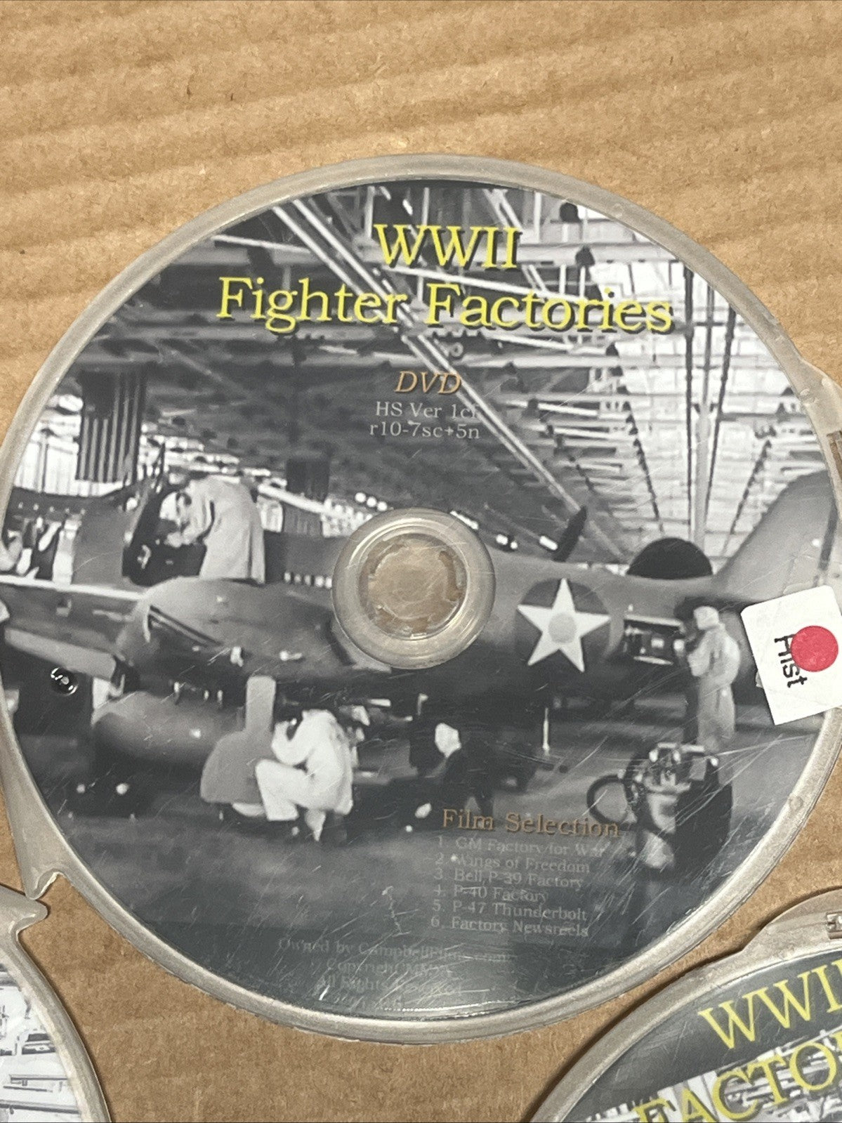 WW2 DVD’s Set of 5 - Bomber Factory | Airborne Gliders 82ns & 101st / XB-70 Volk