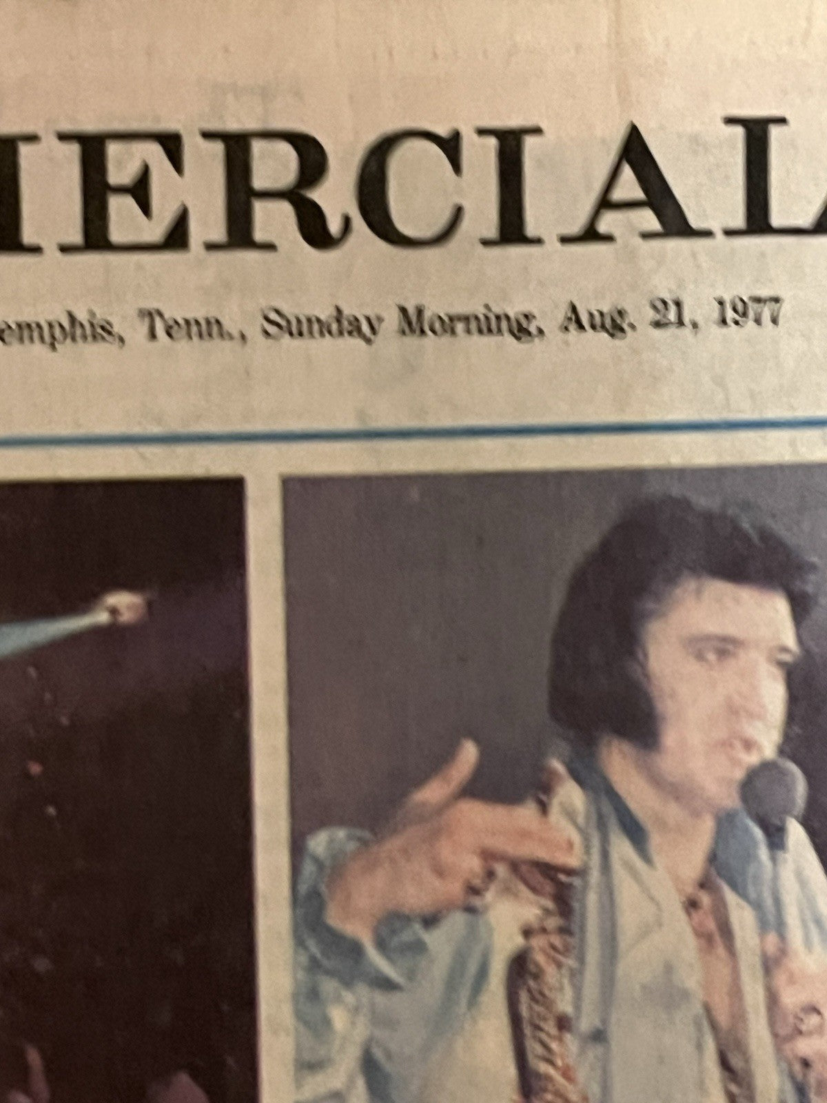 Elvis Presley Newspaper Death Memphis Press, 1977, AUG - 17, 18, 19, 21, 25 & 26