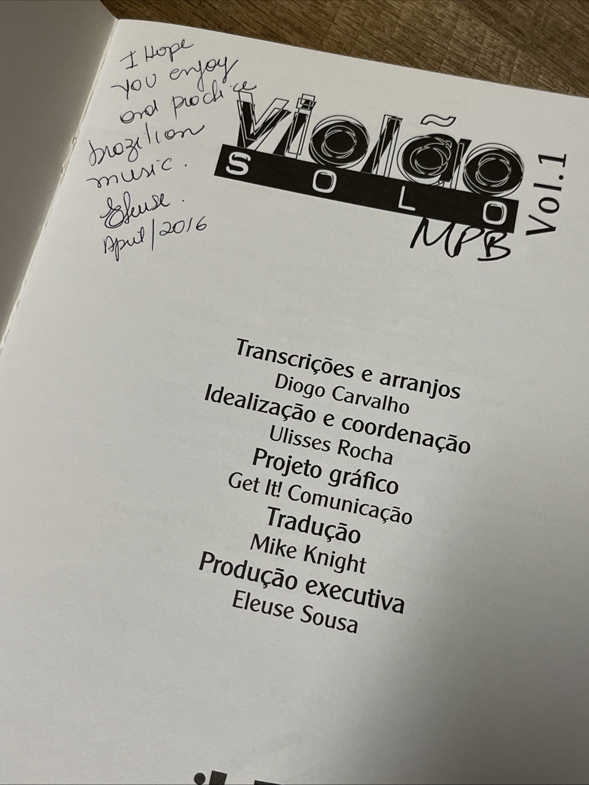 Violao Solo Vol. 1 MPB Diogo Carvalho, Ulisses Rocha Apresenta ( Portuguese)