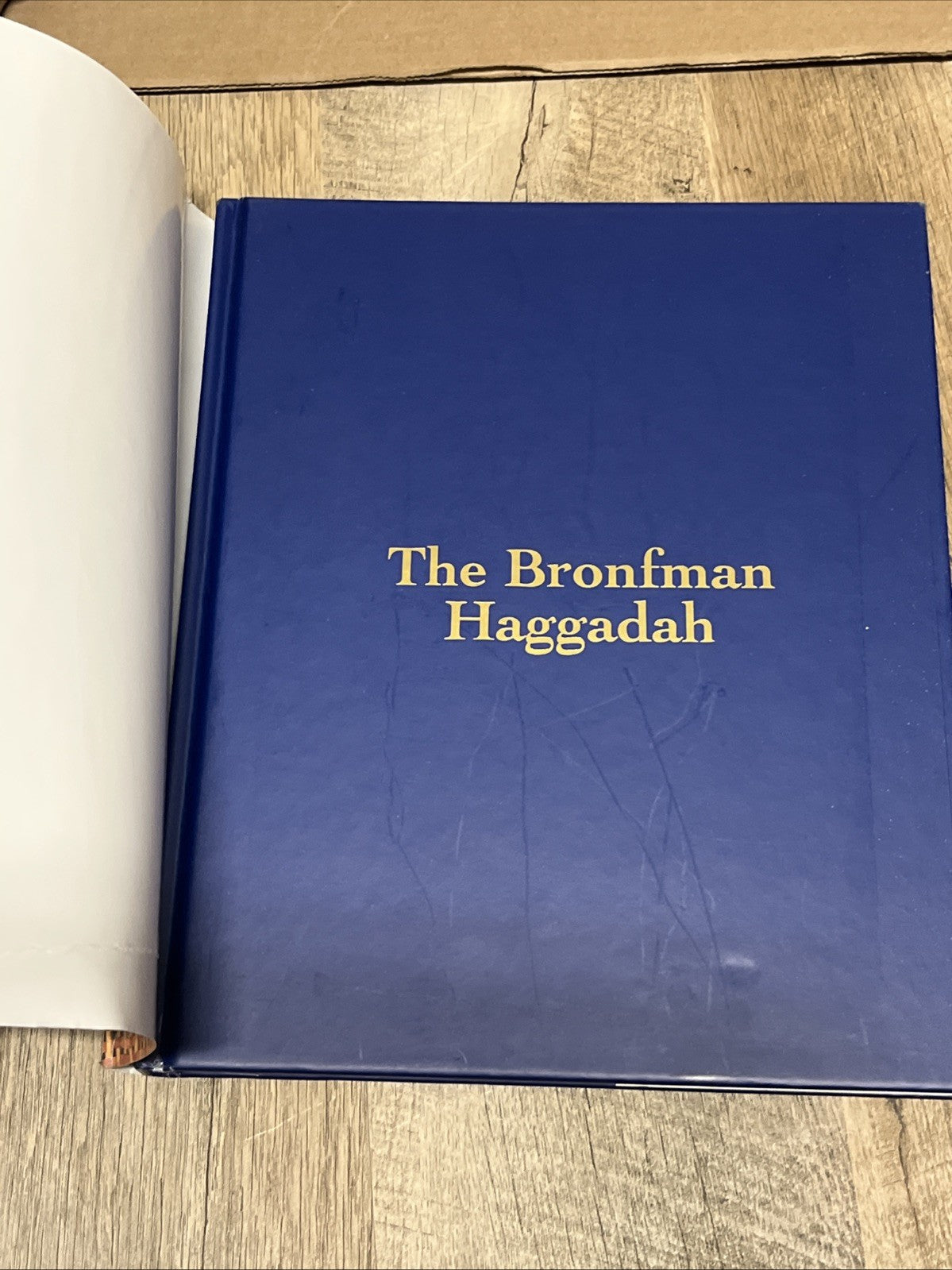 THE BRONFMAN HAGGADAH By Edgar M. Bronfman & Jan Aronson - Hardcover