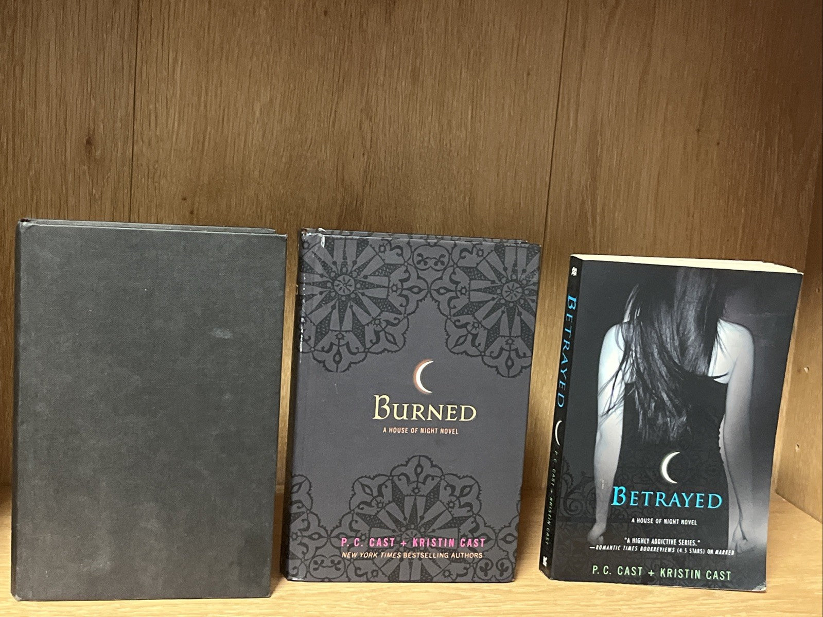 PC Cast Kristin Cast House Of Night Series Betrayed , Burned &  Hunted Set Of 3