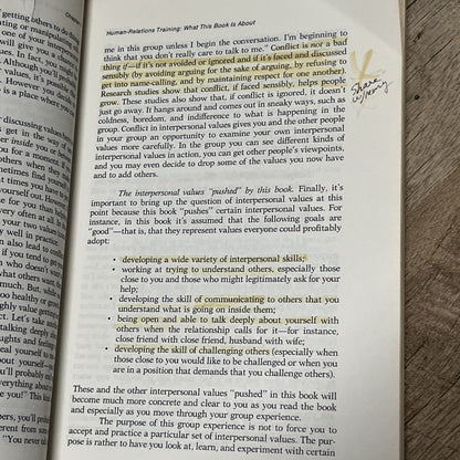 You and Me: The Skills of Communicating and Relating to Others by Egan, Gerard