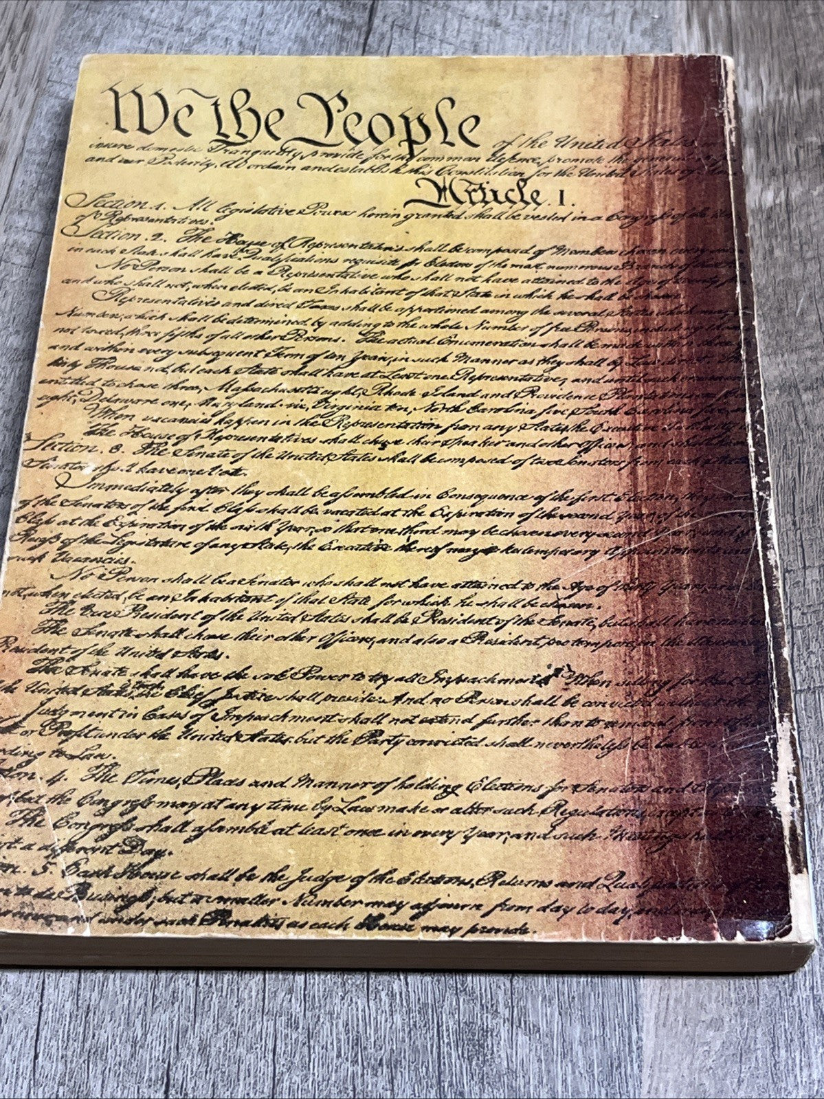 A More Perfect Union The Constitution of the United States,Amendment 1st Ed 1965