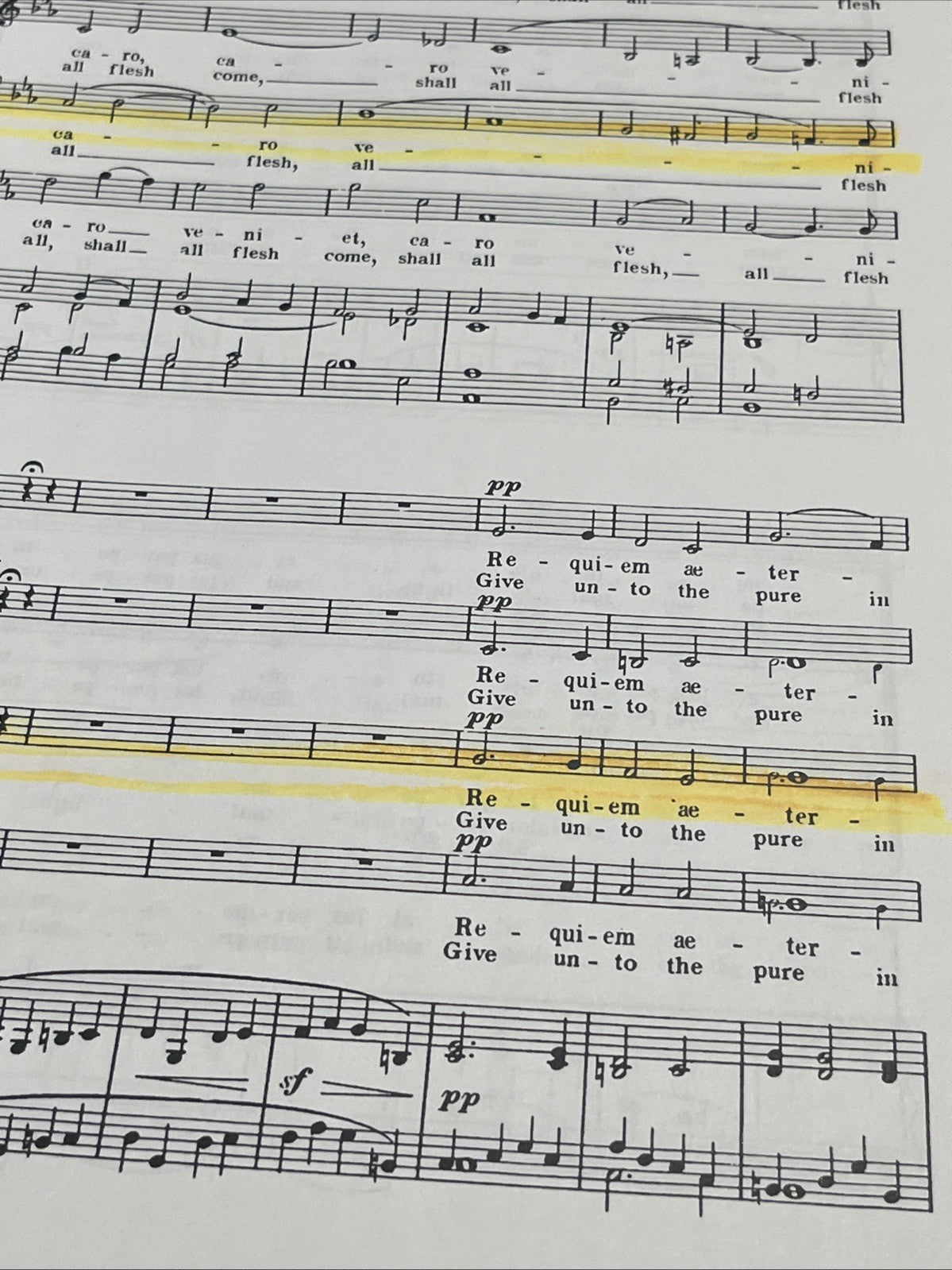 Luigi Cherubini: Requiem Mass in C Minor For Chorus & Orchestra With Latin & Eng