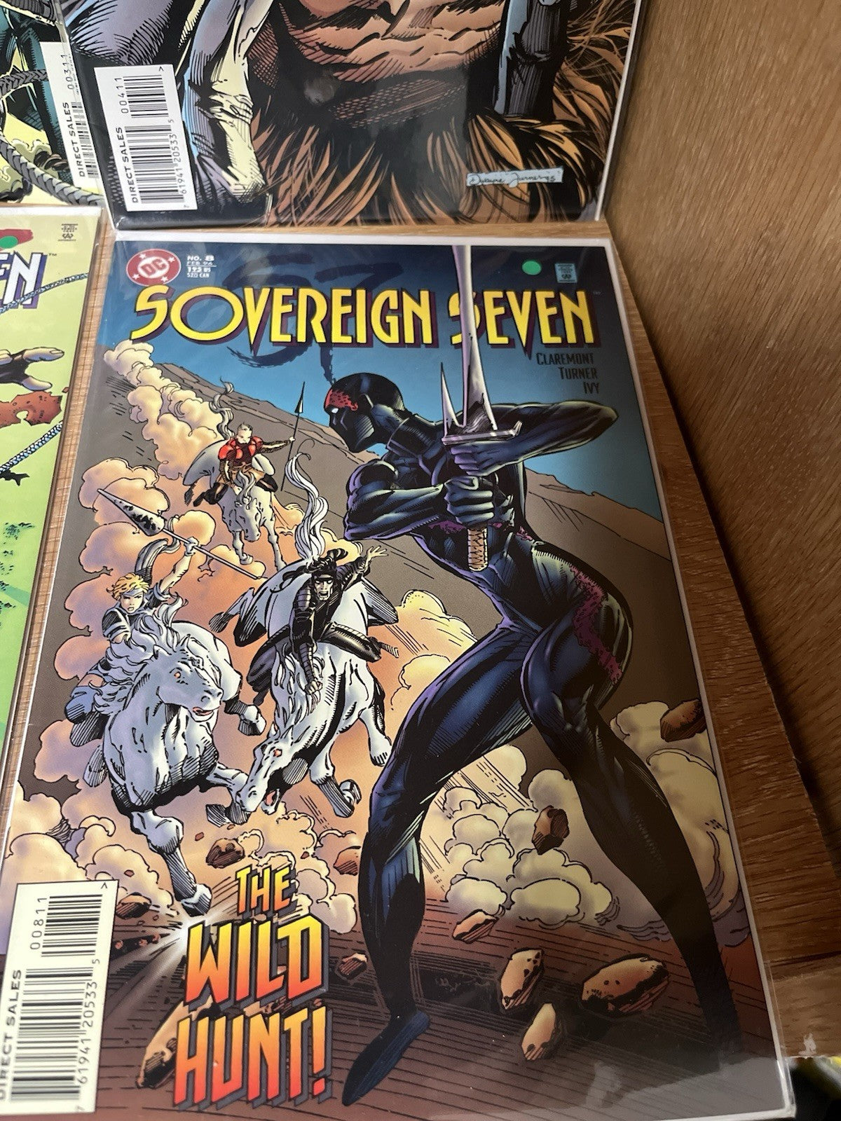 Lot of 11 Sovereign Seven #1 to #8 & #23#28 #29 DC Comic Books Chris Claremont