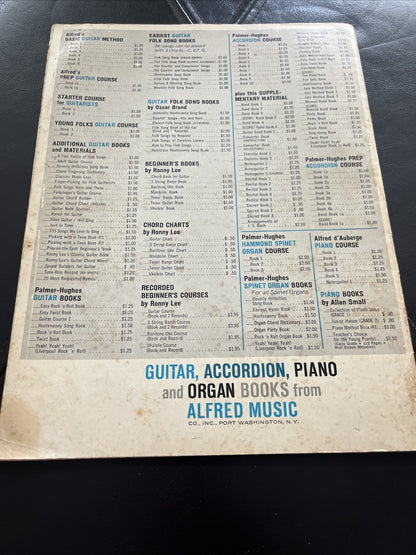 The Palmer-Hughes Twist Book for Guitar, Acceptable Condition