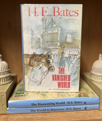 H.E. Bates  Autobiography 3 Vol Set 1963 1st Ed Blossoming Ripeness Vanis