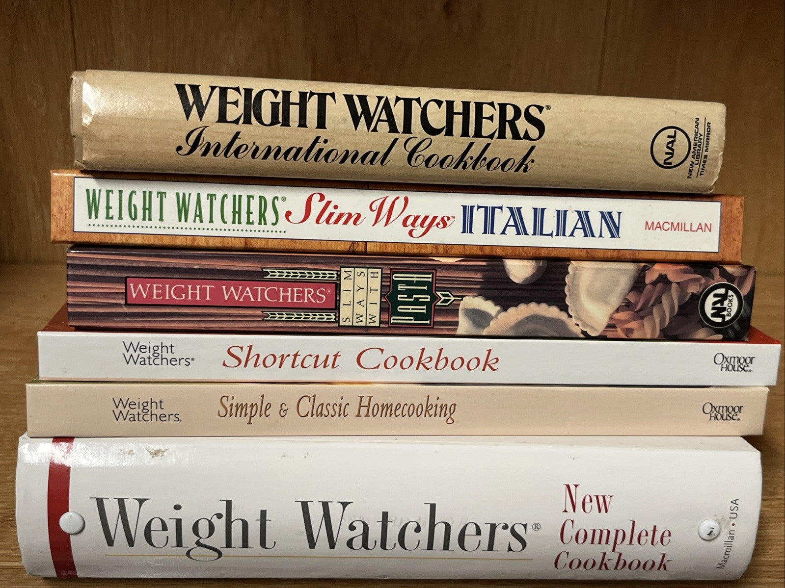 Weight Watchers Cookbook lot 6