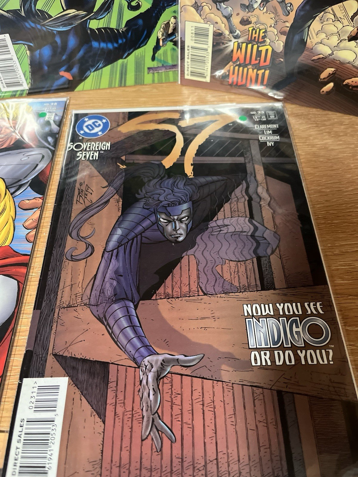 Lot of 11 Sovereign Seven #1 to #8 & #23#28 #29 DC Comic Books Chris Claremont