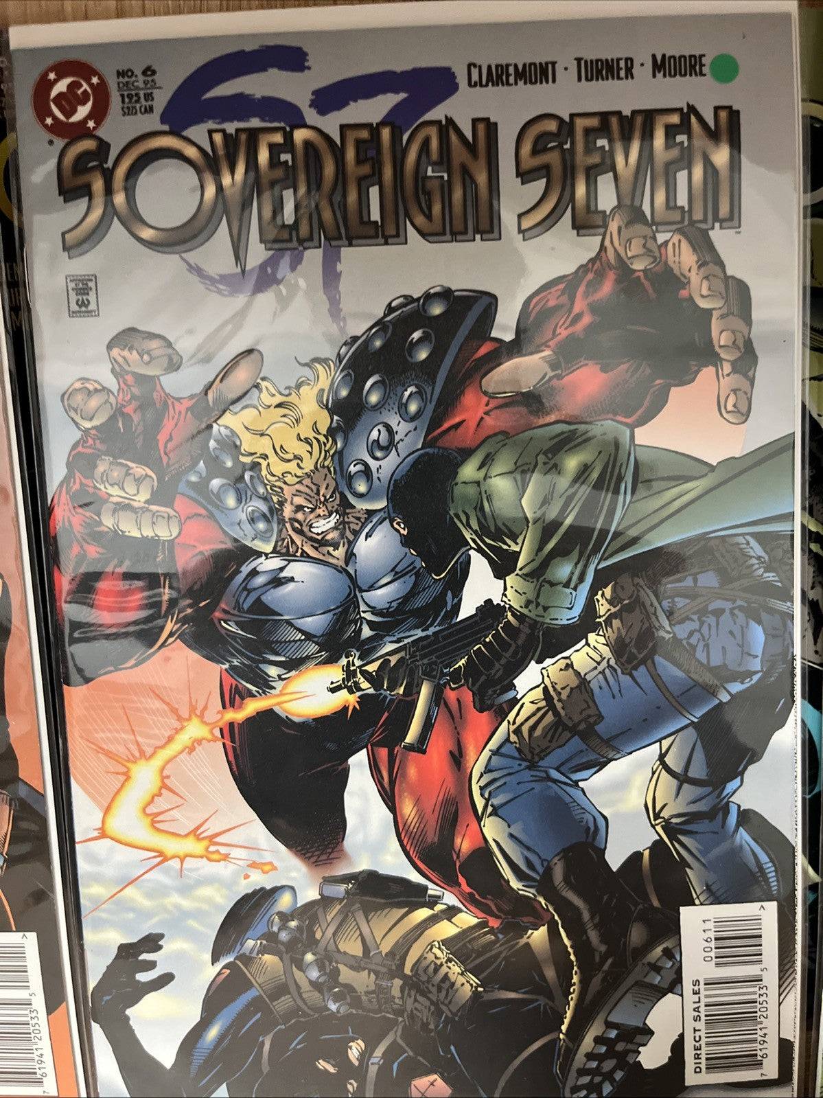 Sovereign Seven #1 #2 #3 #4 #5 #6 #7#8 #23 Lot of 9 Chris Claremont, DC 1995