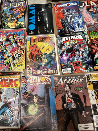 Comic Book Mystery Lot 48 Mixed Marvel DC VF+/NM No Duplicates Bulk