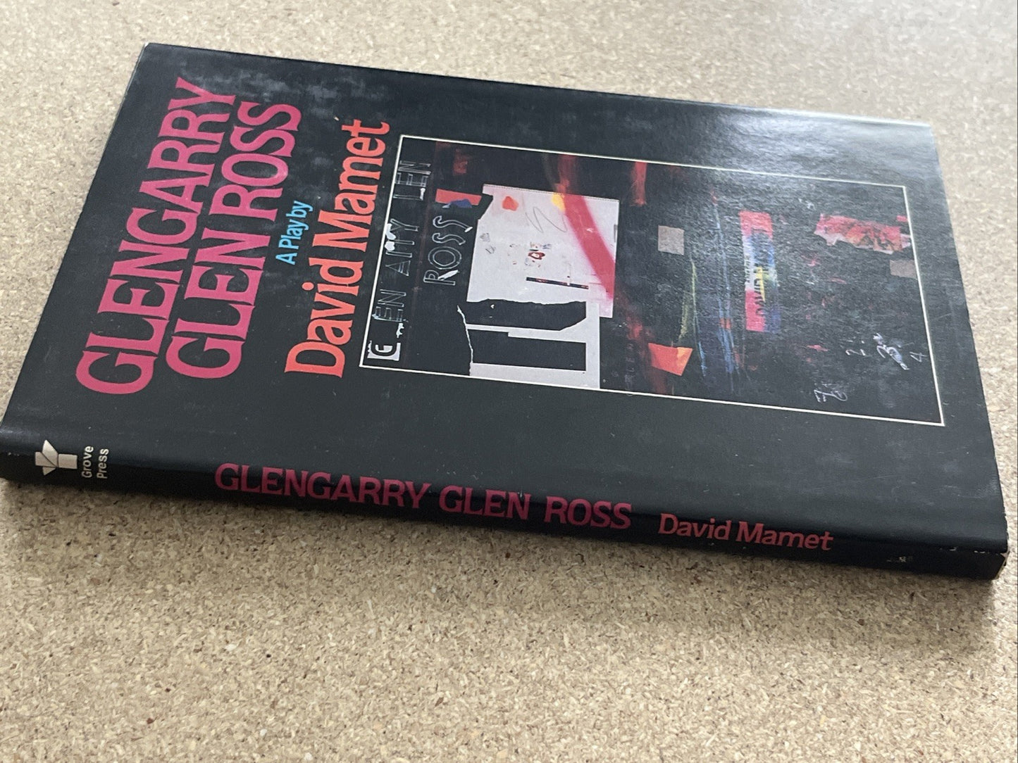Glengarry Glen Ross A Play by David Mamet (1983, Hardcover)
